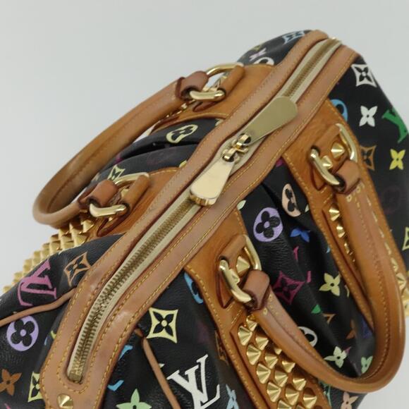 LOUIS VUITTON Monogram Multicolor Courtney MM Bag Black M45642 - Picture 6 of 16